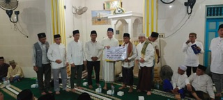 Kabag Kesra Dampingi Bupati Ogan Ilir  Safari Ramadhan 1445 H Di Masjid Al Hidayah